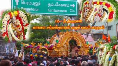 Photo of Thiruvaiyaru Sapthasthanam Chithirai Festival 2019 – Day 12 Sapthasthanam FullHD