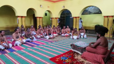 Photo of Group discussion held at Dharmapuram Adheenam