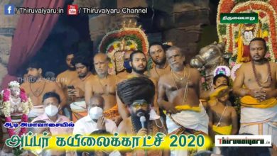 Photo of Reupload – Thiruvaiyaru – Aadi Amavaasai – Appar Kailai Kaatchi – 2020