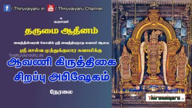 Photo of ? Vaitheeswaran Koil Kiruthigai Abhishekam | Thiruvaiyaru Live