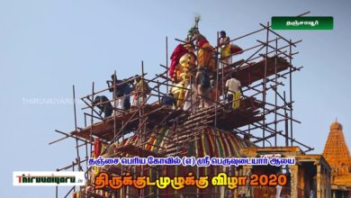Photo of தஞ்சாவூர் பெரிய கோவில் திருகுடமுழுக்கு விழா 2020 – தொகுப்பு