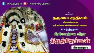Photo of ? Thirunallar Sri Dharbaranyeswarar Temple – Brahmotsavam 15th Day | Thiruvaiyaru #thiruvaiyaru