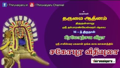 Photo of ? Thirunallar Sri Dharbaranyeswarar Temple – Brahmotsavam 16th Day | Thiruvaiyaru #thiruvaiyaru