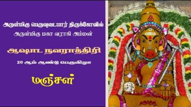 Photo of Thanjavur Peruvudaiyar Alaya Ashaada Navarathri Vizha – Day 1 | Thiruvaiyaru