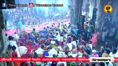 Photo of 🔴 Thiruvaiyaru Sri Aiyarappar Temple Adi Amavasai – Appar Kailai Kaatchi Live | Thiruvaiyaru