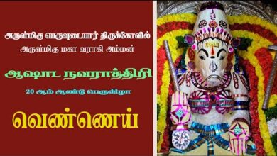 Photo of Thanjavur Peruvudaiyar Alaya Ashaada Navarathri Vizha – Day 8 | Thiruvaiyaru