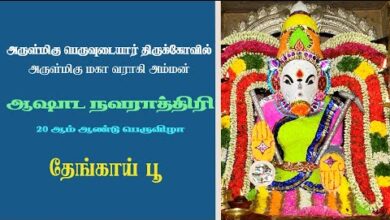 Photo of Thanjavur Peruvudaiyar Alaya Ashaada Navarathri Vizha – Day 4| Thiruvaiyaru