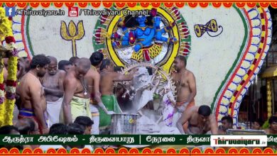 Photo of 🔴 Live – Thiruvalangadu Sri Vadaranyeswarar Temple Aaruthra Sirappu Abhishekam | Thiruvaiyaru