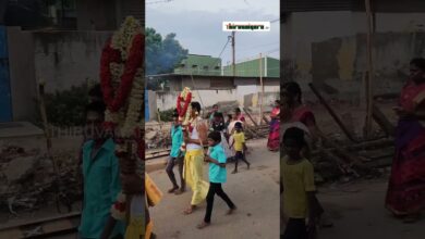 Photo of கரந்தை நீத்துக்கார தெரு ஸ்ரீ திரௌபதி அம்மன் ஆலய வசந்த விழா காளி படுகளம் #திருவையாறு #தரிசனம்360