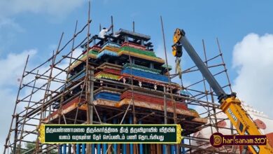 Photo of Thiruvannamalai | Sri Arunachaleswarar Temple | Ther Seppanidam Pani | Thiruvaiyaru