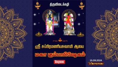 Photo of 🔴 Live – Thiruvidaikazhi Sri Murugan Temple Kumbabishekam திருவிடைக்கழி ஸ்ரீ முருகன் கும்பாபிஷேகம்