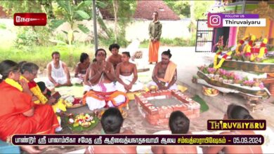 Photo of 🔴 Live – Pandur Sri Adhi Vaidyanatha Swamy Temple Samvathsarabishekam | பாண்டூர் சம்வத்சராபிஷேகம்