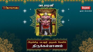 Photo of 🔴Live : அருள்மிகு வடபழநி ஆண்டவர் திருக்கோயில் – திருக்கல்யாணம் | திருவையாறு