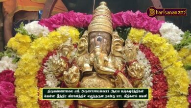 Photo of திருவண்ணாமலை ஸ்ரீ அருணாசலேஸ்வரர் ஆலய பஞ்சமூர்த்திகள் வெள்ளி விமானத்தில் நான்கு மாட வீதிகளில் பவனி