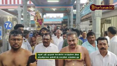 Photo of பழனி ஸ்ரீ முருகன் கோவிலில் கார்த்திகை தீபத்திருவிழாவை முன்னிட்டு மகாதீபம் ஏற்றப்பட்டது | திருவையாறு