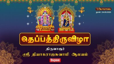 Photo of 🔴 Live –  திருவாரூர் ஸ்ரீ தியாகராஜசுவாமி ஆலய தெப்ப திருவிழா 2025 | Thiruvaiyaru