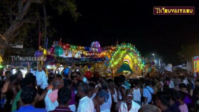 Photo of திருவையாறு-செம்மங்குடி,மடம் ஸ்ரீ மகாமாரியம்மன் ஆலய கண்ணாடி பல்லக்கு | KannadiPallakku | Thiruvaiyaru