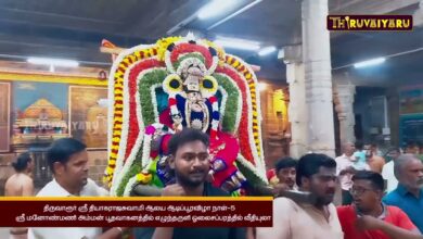 Photo of திருவாரூர் ஸ்ரீ தியாகராஜசுவாமி ஆலய ஆடிப்பூரவிழா நாள்-5 | Day-5 | Thiruvaiyaru