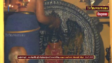 Photo of ЁЯФ┤ Live – родроЮрпНроЪро╛ро╡рпВро░рпН ро╕рпНро░рпА роЪроХрпНро░родрпНродро╛ро┤рпНро╡ро╛ро░рпН роЪрпБро╡ро╛рооро┐роХрпНроХрпБ рооро╣ро╛ роЪрпБродро░рпНроЪрой роЬрпЖропроирпНродро┐ ро╡ро┐ро┤ро╛ | Thiruvaiyaru