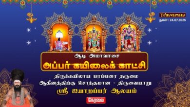 Photo of 🔴Live – திருவையாறு ஸ்ரீ ஐயாறப்பர் ஆலய ஆடி அமாவாசை அப்பர் கயிலைக் காட்சி | Appar Kailai Katchi 2025