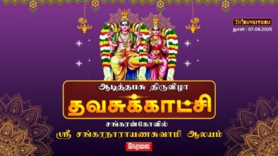 Photo of 🔴Live : சங்கரன்கோவில் ஸ்ரீ சங்கரநாராயணசுவாமி ஆலய ஆடித்தபசு திருவிழா தவசுக்காட்சி | Thavasukatchi