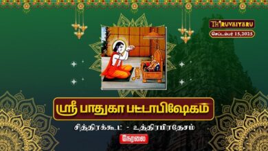 Photo of 🔴Live : உத்திரபிரதேசம்-சித்திரக்கூட் ஸ்ரீ பாதுகா பட்டாபிஷேகம் | Sri Paduka Pattabhishekam 2025