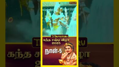 Photo of 🌺 கந்த சஷ்டி விழா சிவகாசி | Kandha Sashti Vizha 2025 | Day -5 | முருகன் தரிசனம் | Thiruvaiyaru 🙏✨