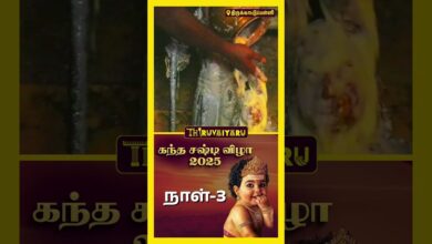 Photo of 🌺 கந்த சஷ்டி விழா | Kandha Sashti Vizha 2025 | Day -3 | முருகன் தரிசனம்🙏✨