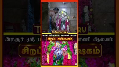 Photo of அரசூர் ஸ்ரீ பாலதண்டாயுதபாணி ஆலயம் – புரட்டாசி கீர்த்திகை சிறப்பு திருமஞ்சனம் | Thiruvaiyaru