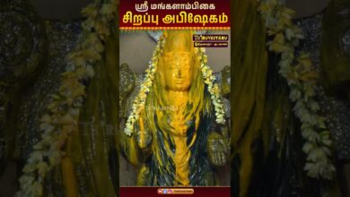 Photo of திருவாரூர் – குடவாசல் ஸ்ரீ மங்களாம்பிகை ஆலயம் சிறப்பு அபிஷேகம் |  Special Abhishekam