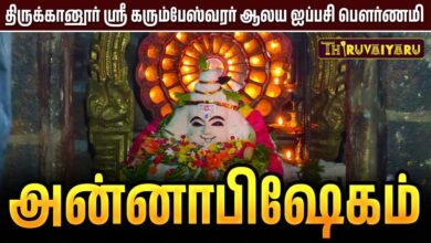 Photo of திருக்கானூர் ஸ்ரீ கரும்பேஸ்வரர் ஆலய ஐப்பசி பௌர்ணமி அன்னாபிஷேகம் | Aippasi Pournami Annabishekam