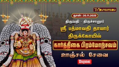 Photo of 🔴Live : திருப்பதி – திருச்சானூர் ஸ்ரீ பத்மாவதி தாயார் ஆலய கார்த்திகை பிரம்மோற்சவம் உஞ்சல் சேவை