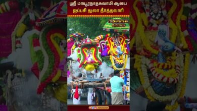 Photo of மயிலாடுதுறை ஸ்ரீ மாயூரநாதசுவாமி ஐப்பசி துலா தீர்த்தவாரி | Aippasi Thula Theerthavari |Thiruvaiyaru