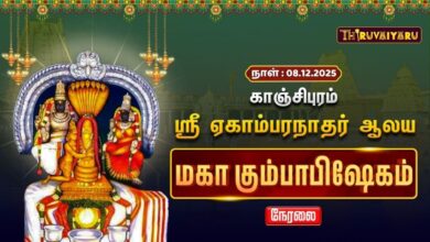 Photo of 🔴Live : காஞ்சிபுரம் ஸ்ரீ ஏகாம்பரநாதர் ஆலய மகா கும்பாபிஷேகம்