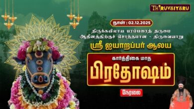 Photo of 🔴Live : திருவையாறு ஸ்ரீ ஐயாறப்பர் ஆலய கார்த்திகை மாத பிரதோஷம் | Karthigai Matha Pradosham