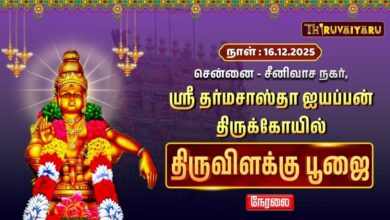 Photo of 🔴Live : சென்னை – சீனிவாச நகர் ஸ்ரீ தர்மசாஸ்தா ஐயப்பன் ஆலய திருவிளக்கு பூஜை | Thiruvilakku Poojai