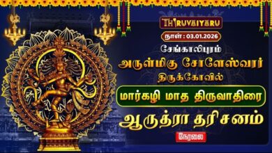 Photo of 🔴Live : சேங்காலிபுரம் ஸ்ரீ சோளேஸ்வரர் ஆலய ஆருத்ரா தரிசனம் | Arudhra Dharisanam | Thiruvaiyaru