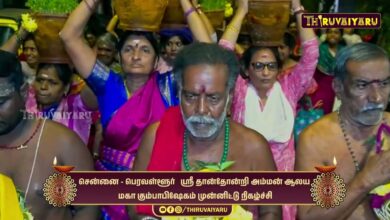 Photo of சென்னை பெரவள்ளூர் ஸ்ரீ தான்தோன்றி அம்மன் ஆலய மகா கும்பாபிஷேகம் முன்னிட்டு சிறப்பு நிகழ்ச்சிகள்