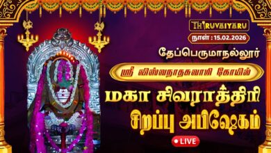 Photo of ЁЯФ┤Live : родрпЗрокрпНрокрпЖро░рпБрооро╛роиро▓рпНро▓рпВро░рпН ро╕рпНро░рпА ро╡ро┐ро╕рпНро╡роиро╛родро╕рпНро╡ро╛рооро┐ роХрпЛро╡ро┐ро▓рпН роороХро╛ роЪро┐ро╡ро░ро╛родрпНродро┐ро░ро┐ 2026 – роЪро┐ро▒рокрпНрокрпБ роЕрокро┐ро╖рпЗроХроорпН