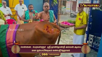 Photo of சென்னை – பெரவள்ளூர் ஸ்ரீ தான்தோன்றி அம்மன் ஆலய மகா கும்பாபிஷேகம் கணபதி ஹோமம் |  Ganapathi Homam