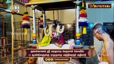 Photo of கும்பகோணம் ஸ்ரீ வரதராஜ பெருமாள் கோவில் 12 ஆண்டுகளுக்கு ஒருமுறை அத்திவரதர் தரிசனம் | Aththi Varadar