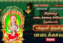 Photo of 🔴Live : திருவாரூர் – வலங்கைமான் ஸ்ரீ பாடைக்காவடி மாரியம்மன் ஆலய பங்குனி திருவிழா பாடைக்காவடி விழா