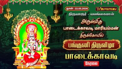 Photo of 🔴Live : திருவாரூர் – வலங்கைமான் ஸ்ரீ பாடைக்காவடி மாரியம்மன் ஆலய பங்குனி திருவிழா பாடைக்காவடி விழா
