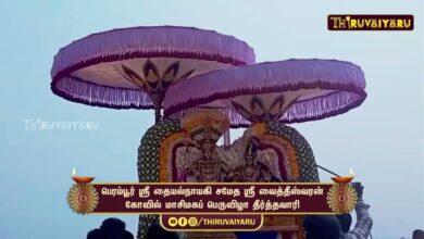 Photo of பெரம்பூர் ஸ்ரீ தையல்நாயகி சமேத ஸ்ரீ வைத்தீஸ்வரன் கோவில் மாசிமகப் பெருவிழா தீர்த்தவாரி |Theerthavari