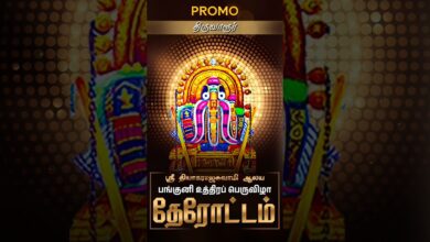 Photo of திருவாரூர் ஸ்ரீ தியாகராஜசுவாமி ஆலய பங்குனி உத்திரப்பெருவிழா ஆழித்தேரோட்டம் | Aazhi Therottam Promo