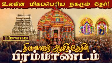 Photo of 😲 உலகின் மிகப்பெரிய நகரும் தேர்! திருவாரூர் ஆழித்தேரின் அதிசயம் | Tiruvarur Temple Car Festival