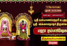 Photo of 🔴Live : தஞ்சாவூர் புன்னைநல்லூர் ஸ்ரீ கைலாசநாதர் ஆலய மஹா கும்பாபிஷேகம் திருக்கல்யாணம் |Thirukalayanam