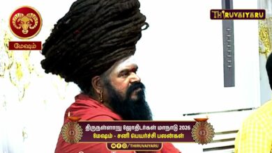 Photo of மேஷம் – சனி பெயர்ச்சி பலன்கள்|  Balakrishna Reddy