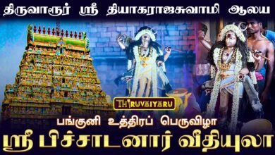 Photo of திருவாரூர் ஸ்ரீ தியாகராஜசுவாமி ஆலய பங்குனி உத்திரப் பெருவிழா நாள்-25 ஸ்ரீ பிச்சாடனார் வீதியுலா