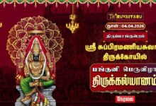 Photo of 🔴LIVE : திருப்பரங்குன்றம் ஸ்ரீ சுப்பிரமணியசுவாமி ஆலய பங்குனி பெருவிழா திருக்கல்யாணம்